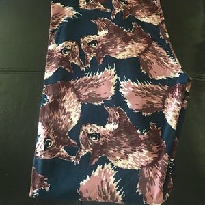 LuLaRoe Unicorn Print Leggings - Gently Worn